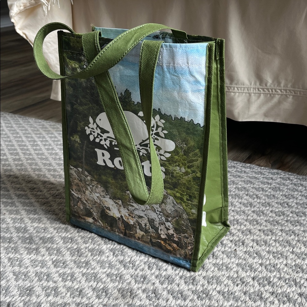 Roots Tote Bag Shopper Shopping Bag - Picture 5 of 8